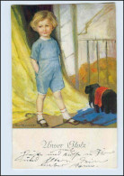 W8A30/ Junge Kind "Unser Stolz" Künstler AK Max Obemayer  Meissner & Buch 1921 - Mailick, Alfred