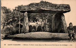 N°307 W -cpa Dolmen Trilittre - Dolmen & Menhire