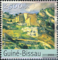 Guinea-Bissau 2327 (complete. Issue) Unmounted Mint / Never Hinged 2003 Impressionists (czanne) - Guinea-Bissau