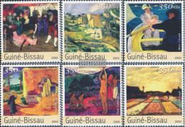 Guinea-Bissau 2309-2314 (complete. Issue) Unmounted Mint / Never Hinged 2003 Impressionists - Guinée-Bissau