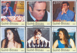 Guinea-Bissau 2232-2237 (complete. Issue) Unmounted Mint / Never Hinged 2003 Chessplayers - Guinée-Bissau