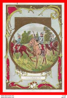 CHROMOS. Chicorée AU DERNIER TAMBOUR. Casiez-Bourgeois (Cambrai) Hussards...S4233 - Thee & Koffie