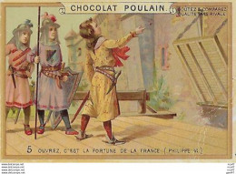 CHROMOS. Chocolat POULAIN (Blois)  Ouvrez, C'est La Fortune De La France...S3848 - Poulain