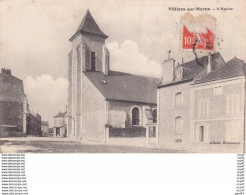 CPA (51)  VILIERS-sur-MARNE.  L' église. ..D452 - Eglises Et Cathédrales