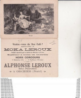 CPA  CHROMOS. Moka  A. LEROUX. L'idylle, Tableau De E. Obernauser. ...Z141 - Tee & Kaffee