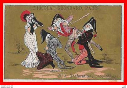 CHROMOS.  Chocolat GRONDARD (Paris)  Déclarations Passionnées...S4194 - Otros & Sin Clasificación