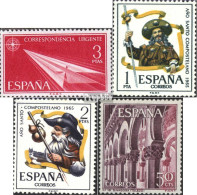 Spanien 1553,1557-1558,1559 (kompl.Ausg.) Postfrisch 1965 Jakobus, Eilmarke, Toledo - Unused Stamps