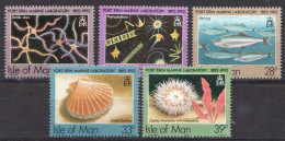 Isle Of Man MNH Set - Marine Life