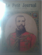 Le Petit Journal N°208 Prince Nicolas Alexandrovitch Héritier Trône Russie Lit De Mort Empereur De Russie Alexandre III - Revistas - Antes 1900