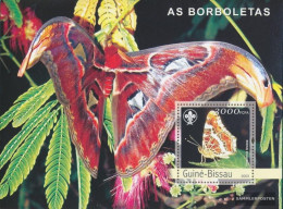 Guinea-Bissau Miniature Sheet 429 (complete. Issue) Unmounted Mint / Never Hinged 2003 Butterflies - Guinée-Bissau