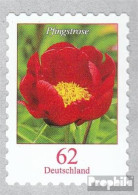 BRD 3121II (kompl.Ausg.) Rasrertype II, 45°/45° Postfrisch 2014 Blumen - Unused Stamps