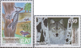 Luxemburg 2100-2101 (kompl.Ausg.) Postfrisch 2016 Kinder- Jugendmalwettbewerb - Unused Stamps