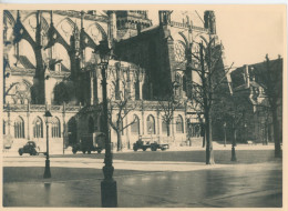 6 Photos De Strasbourg, La Cathédrale Et Le Parvis, Années 40,format 13/18 - Lieux