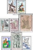 Andorra - Französische Post Postfrisch Naturschutz 1979 Naturschutz, Kunst, Judo U.a. - Unused Stamps