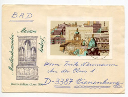 Germany, East 1979 Cover; Ilsenburg To Vienenburg; 1m. DDR '79 National Stamp Exhibition In Dresden Souvenir Sheet - Cartas & Documentos