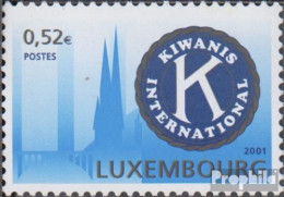 Luxemburg 1558 (kompl.Ausg.) Postfrisch 2001 Kiwanis - Ungebraucht