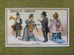 Le Vestiaire - Chocolat Lombart - Chromo Illustrée Humoristique - Lombart