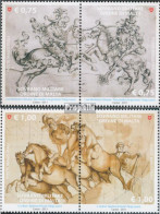 Malteserorden (SMOM) 1194-1197 Paare (kompl.Ausg.) Postfrisch 2011 Zeichnungen - Malta (...-1964)