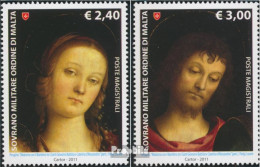 Malteserorden (SMOM) 1178-1179 (kompl.Ausg.) Postfrisch 2011 Madonna Mit Kind - Malte (...-1964)