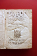 Herculis Saxoniae Patavini Prognoseon Melancholia Lue Venerea De Febribus 1620 - Ohne Zuordnung