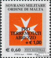 Malteserorden (SMOM) 1089 (kompl.Ausg.) Postfrisch 2009 Für Erdbebenopfer Abruzzen - Malte (...-1964)