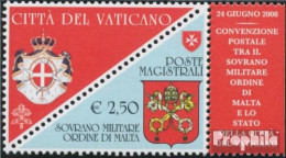 Malteserorden (SMOM) 1053Zf Mit Zierfeld (kompl.Ausg.) Postfrisch 2008 Vatikan - Malta (...-1964)