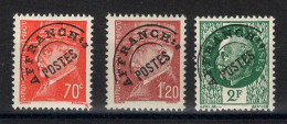 Preobliteres - YV 84 à 86 N** MNH Luxe Complète Marechal - 1893-1947