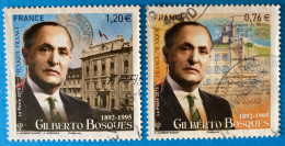 France 2015 : Gilberto Bosques, Diplomate Mexicain N°4970 à 4971 Oblitéré - Used Stamps
