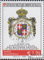 Malteserorden (SMOM) Kat-Nr.: 1027 (kompl.Ausg.) Postfrisch 2008 Prinz Und Großmeister - Malta (Orde Van)