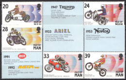 Isle Of Man MNH Set - Motorbikes