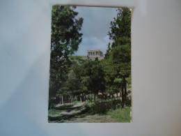 GREECE POSTCARDS ATHENS  1958 ΑΠΟΨΙΣ  ΠΑΡΘΕΝΩΝΟΣ  WITH STAMPS - Griechenland