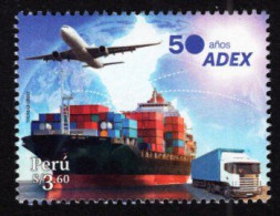 Peru - 2023 - 50 Years Of ADEX Transport Company - Mint Stamp - Pérou