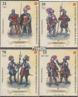 Malteserorden (SMOM) Kat-Nr.: 813-816 (kompl.Ausg.) Postfrisch 2002 Uniformen - Malta (la Orden De)