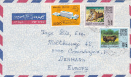 From Ceylon To Denmark - 1971 - Sri Lanka (Ceylon) (1948-...)