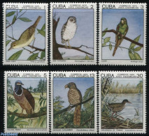 Cuba 1975 Birds 6v, Mint NH, Nature - Birds - Owls - Parrots - Neufs