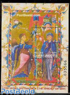 Greece 2001 Armenian Christians S/S, Mint NH, Religion - Religion - Art - Paintings - Unused Stamps