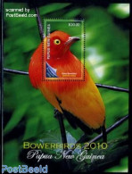 Papua New Guinea 2010 Bowerbirds S/s, Mint NH, Nature - Birds - Papouasie-Nouvelle-Guinée