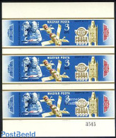 Hungary 1978 PRAGA 78 S/s Imperforated, Mint NH, Transport - Space Exploration - Nuovi