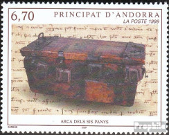 Andorra - Französische Post 544 (kompl.Ausg.) Postfrisch 1999 Kunst - Ungebraucht