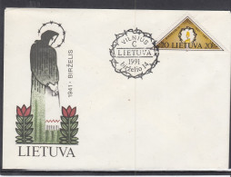 LITHUANIA 1991 Cover Special Cancel Mourning Day #LTV272 - Litouwen