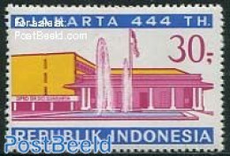 Indonesia 1971 Jakarta 444th Anniversary 1v (from S/s), Mint NH - Indonesia
