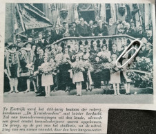 KORTRIJK 1937 / HET 485 JARIG BESTAAN DER REDERIJKERSKAMER 'DE KRUISBROEDERS " HERDACHT - Unclassified