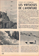 Tanguy Et Laverdure, Les Virtuoses De L'aventure. Aviation. Reportage. Série De Télévision Les Chevaliers Du Ciel. 1970. - Collections