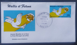 Enveloppe Premier Jour Wallis & Futuna 1986 Timbre Poste Aérienne Upu Colombes N° 153 - FDC