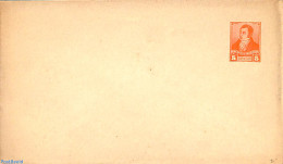 Argentina 1892 Envelope 5c (pointed Flap), Unused Postal Stationary - Brieven En Documenten