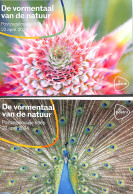 Netherlands 2024 Natural Structures, Presentation Pack 686a+b, Mint NH, Nature - Butterflies - Cat Family - Flowers & .. - Ungebraucht