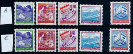 (YU'90 II) Yugoslavia 1990: Definitive -  Postal Services;  MNH(**) - Unused Stamps