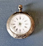 Petite Montre à Gousset Ancienne Argent - Relojes De Bolsillo