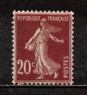 France Semeuse N°139**, Superbe, Cote 11,00 € - 1906-38 Säerin, Untergrund Glatt