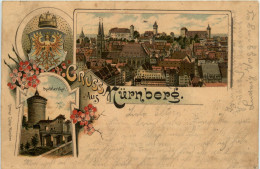 Gruss Aus Nürnberg - Litho - Nuernberg